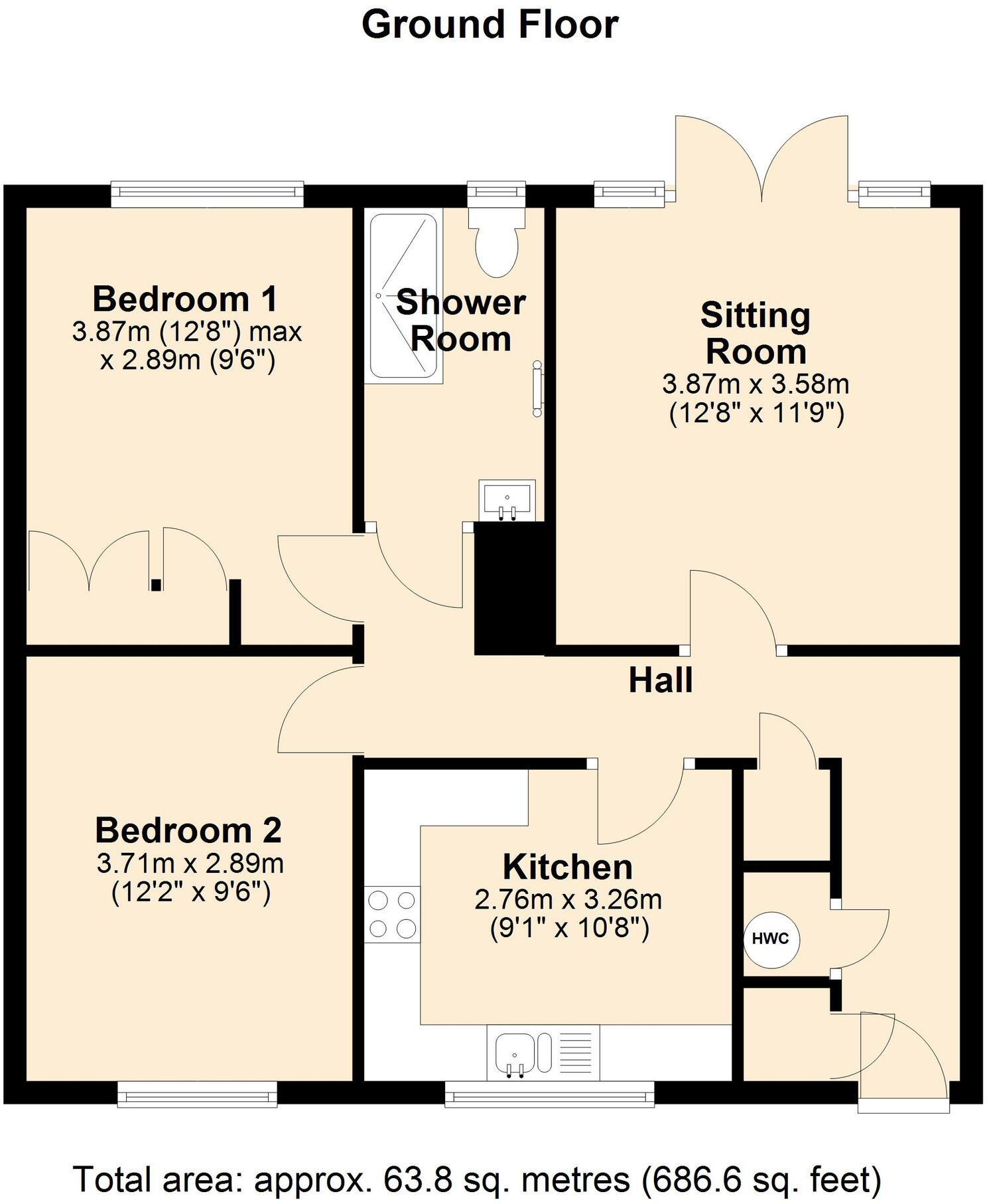Belmont Court, Newmarket, Suffolk floorplan
