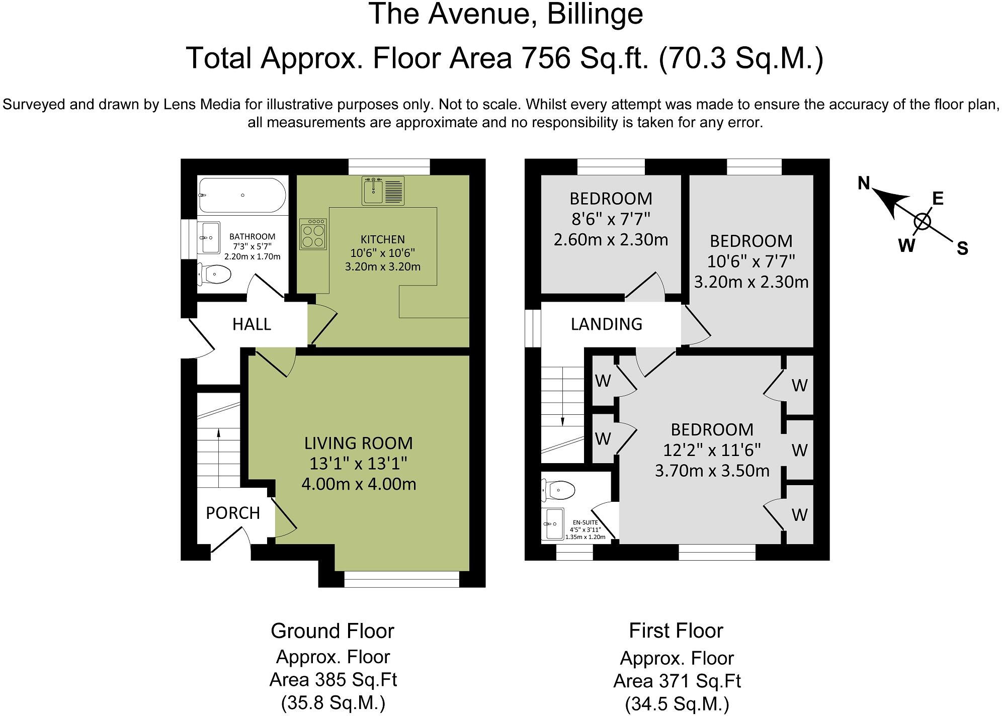 The Avenue, Billinge, Wigan, Greater Manchester. WN5 7BN floorplan