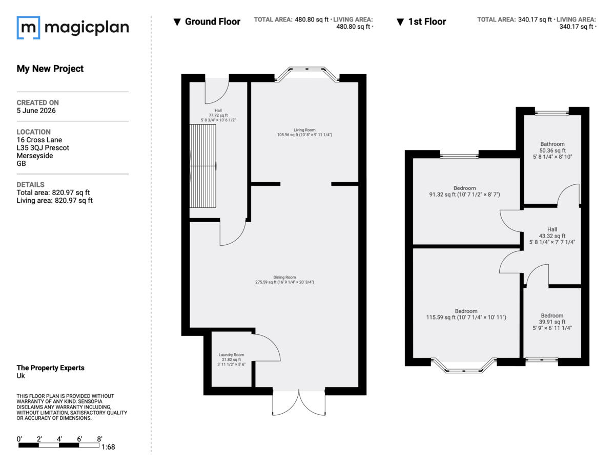 Cross Lane, Liverpool, L35 floorplan