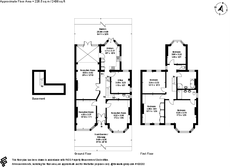 Selborne Road floorplan