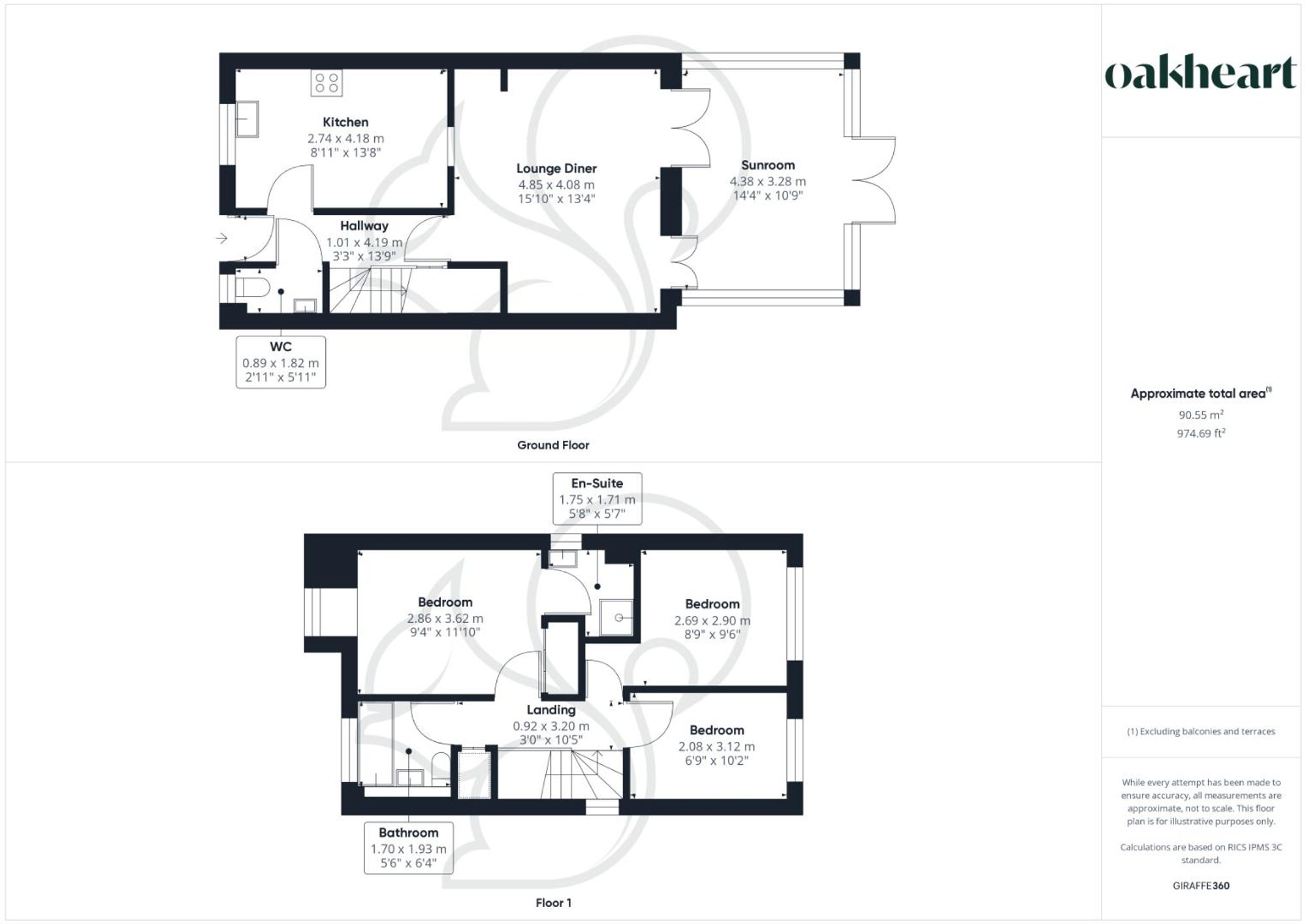 Scythe Way, Colchester, CO3 floorplan