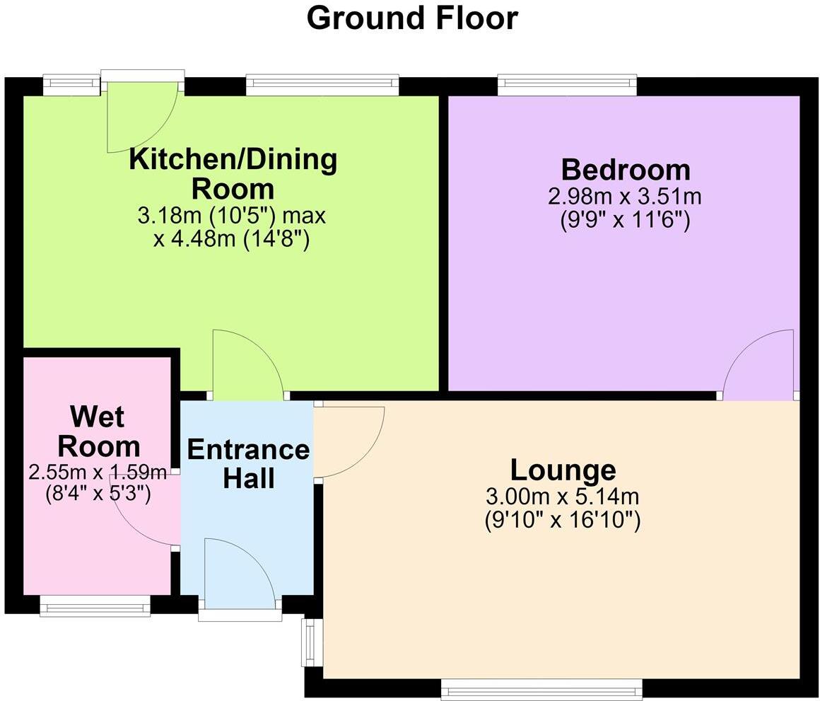 Netherley Road, Hinckley floorplan