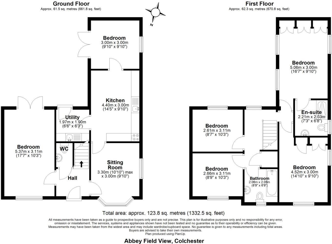 Abbey Field View, Colchester floorplan