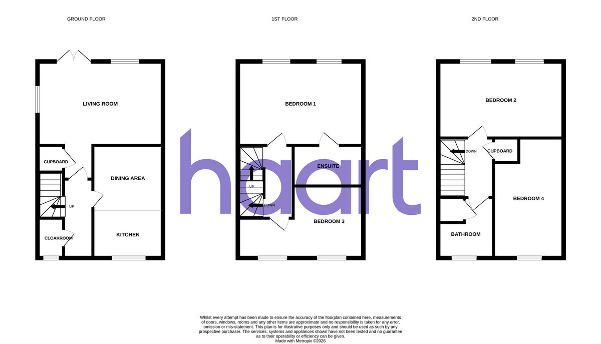Natures Way, Great Haddon floorplan