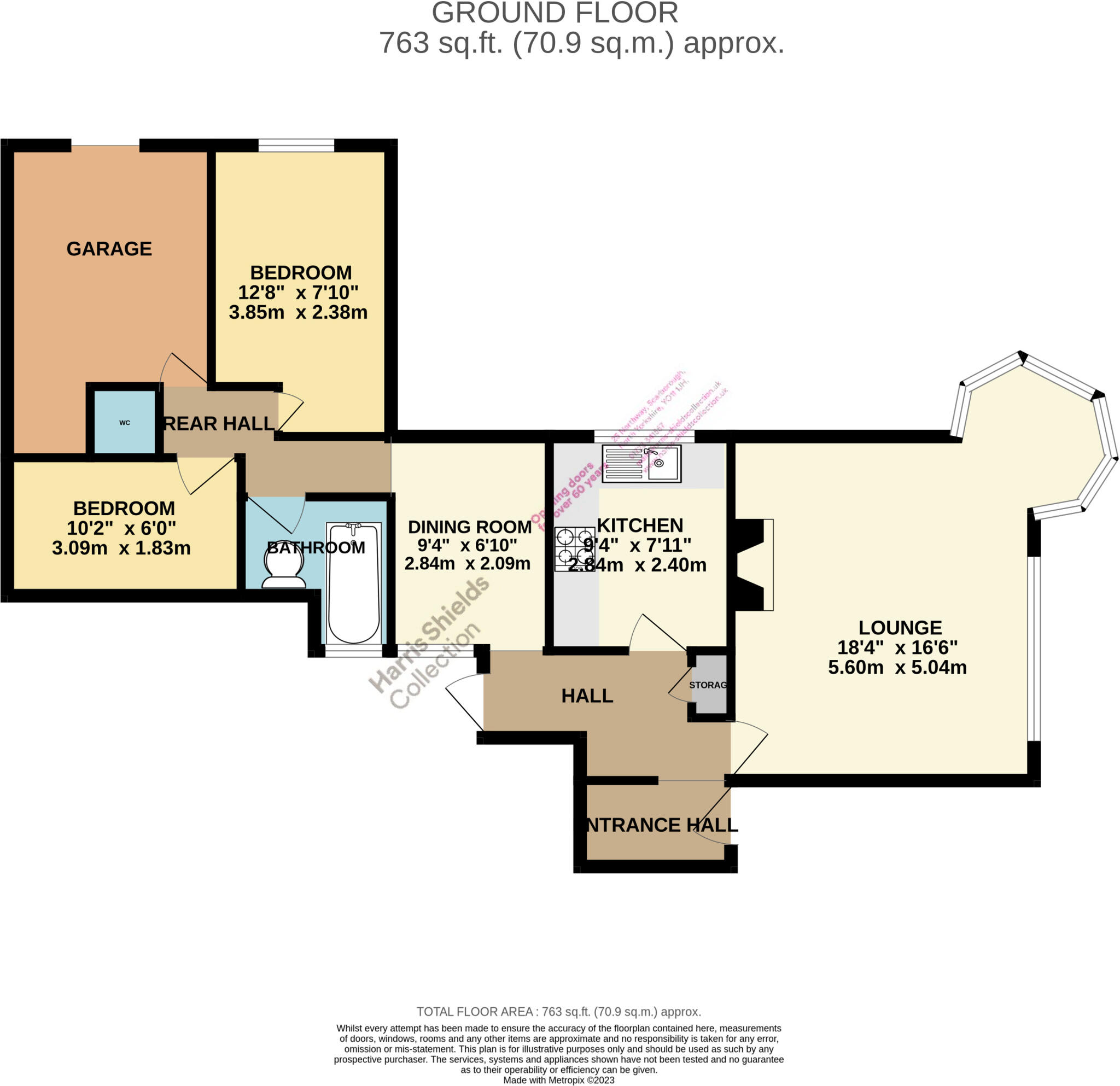 Weaponness Park, Scarborough, North Yorkshire, YO11 floorplan