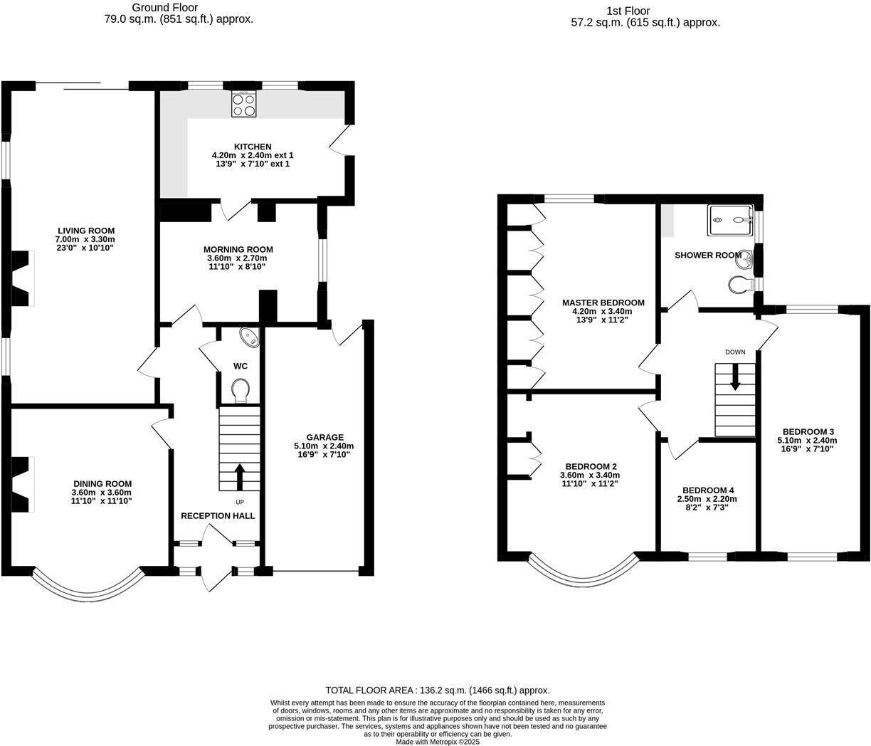 Egerton Drive, Hale floorplan