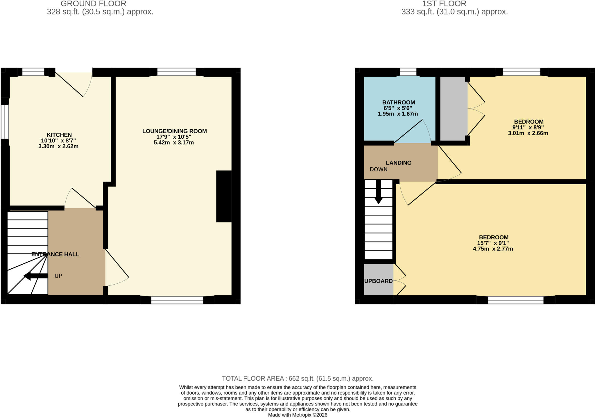 Main Street, Methilhill, Leven, Fife, KY8 floorplan