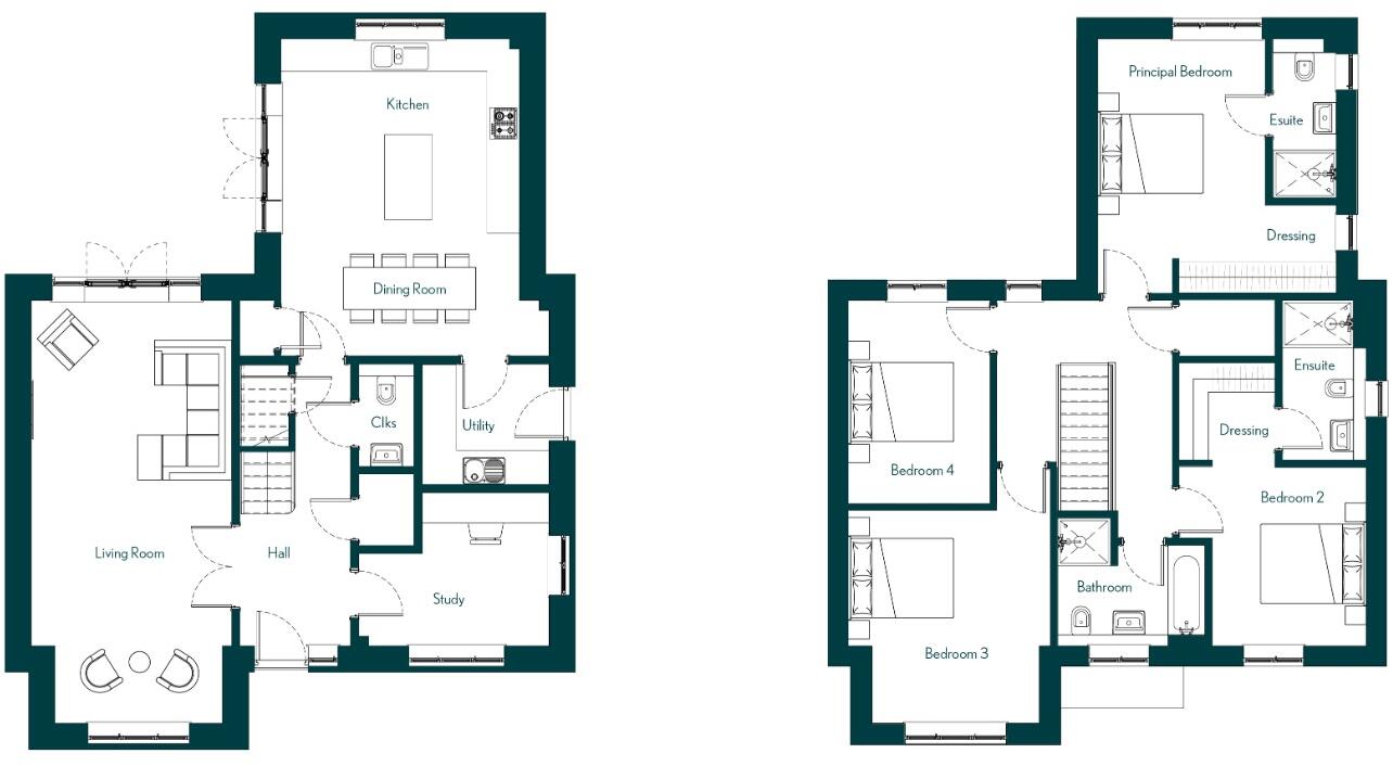 The Honeysuckle, Old Frith Place, Fordham, Colchester, Essex, CO6 floorplan