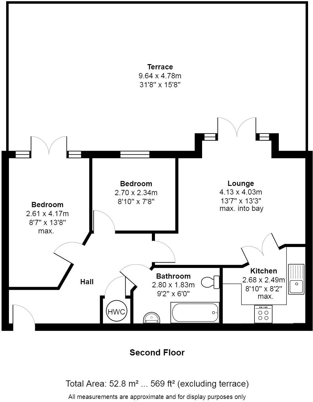 Apartment 3 Fusion 2, 18 Middlewood Street, Salford, M5 4LW floorplan