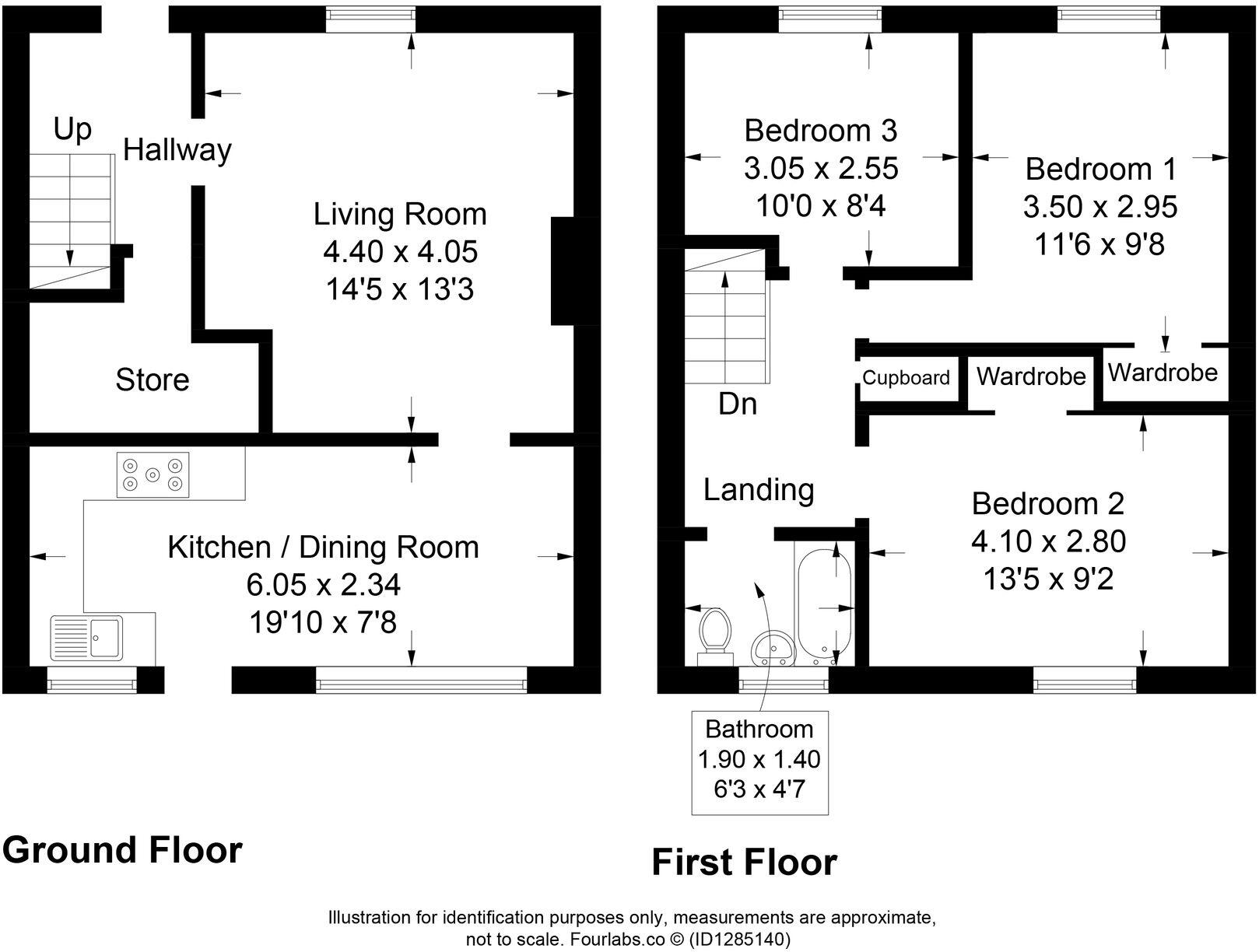 Melfort Place, Dundee, DD3 floorplan