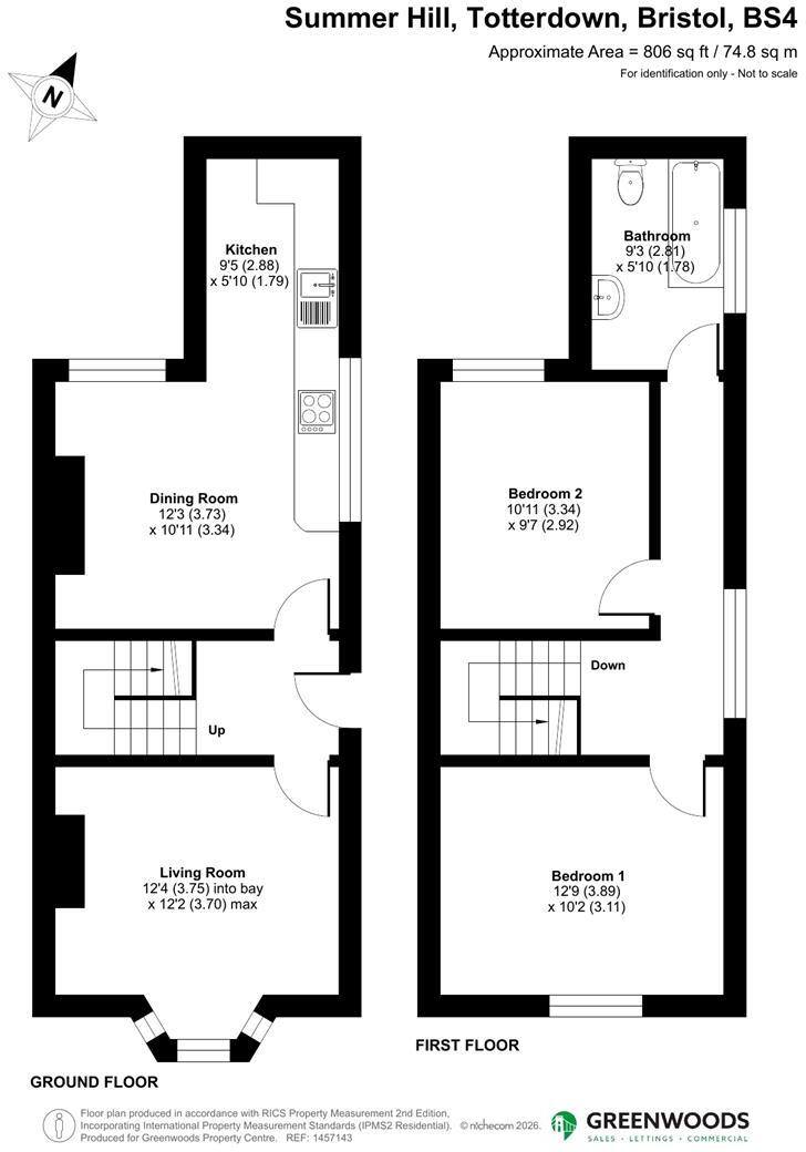 Summer Hill, Totterdown, Bristol floorplan