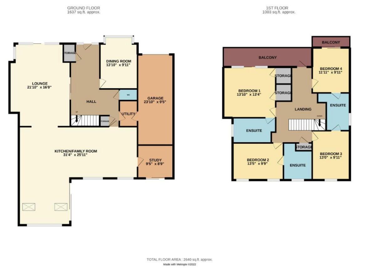 St. Marys Road, Benfleet, SS7 floorplan