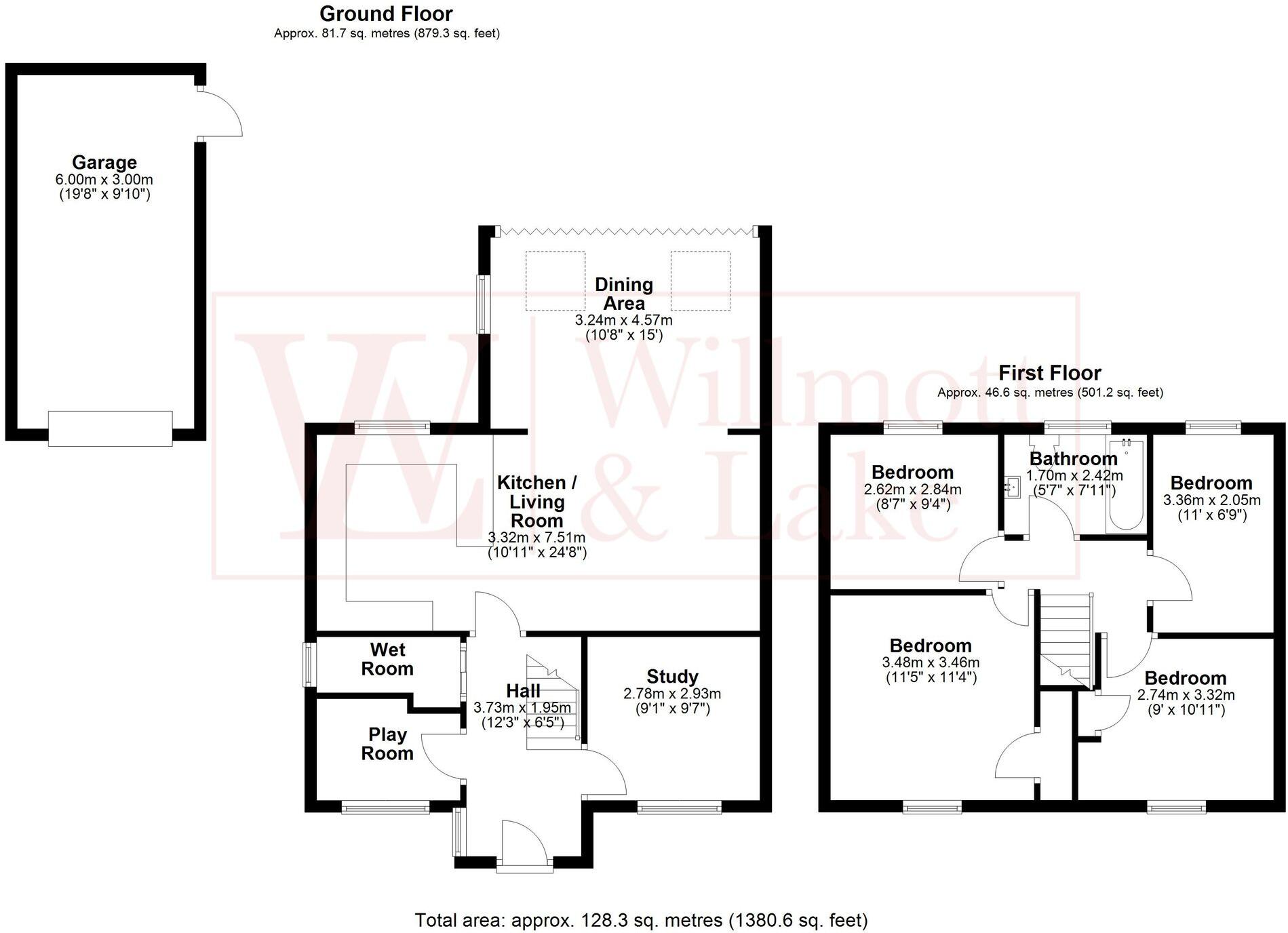 The Ridings, Bishop's Stortford, CM23 floorplan