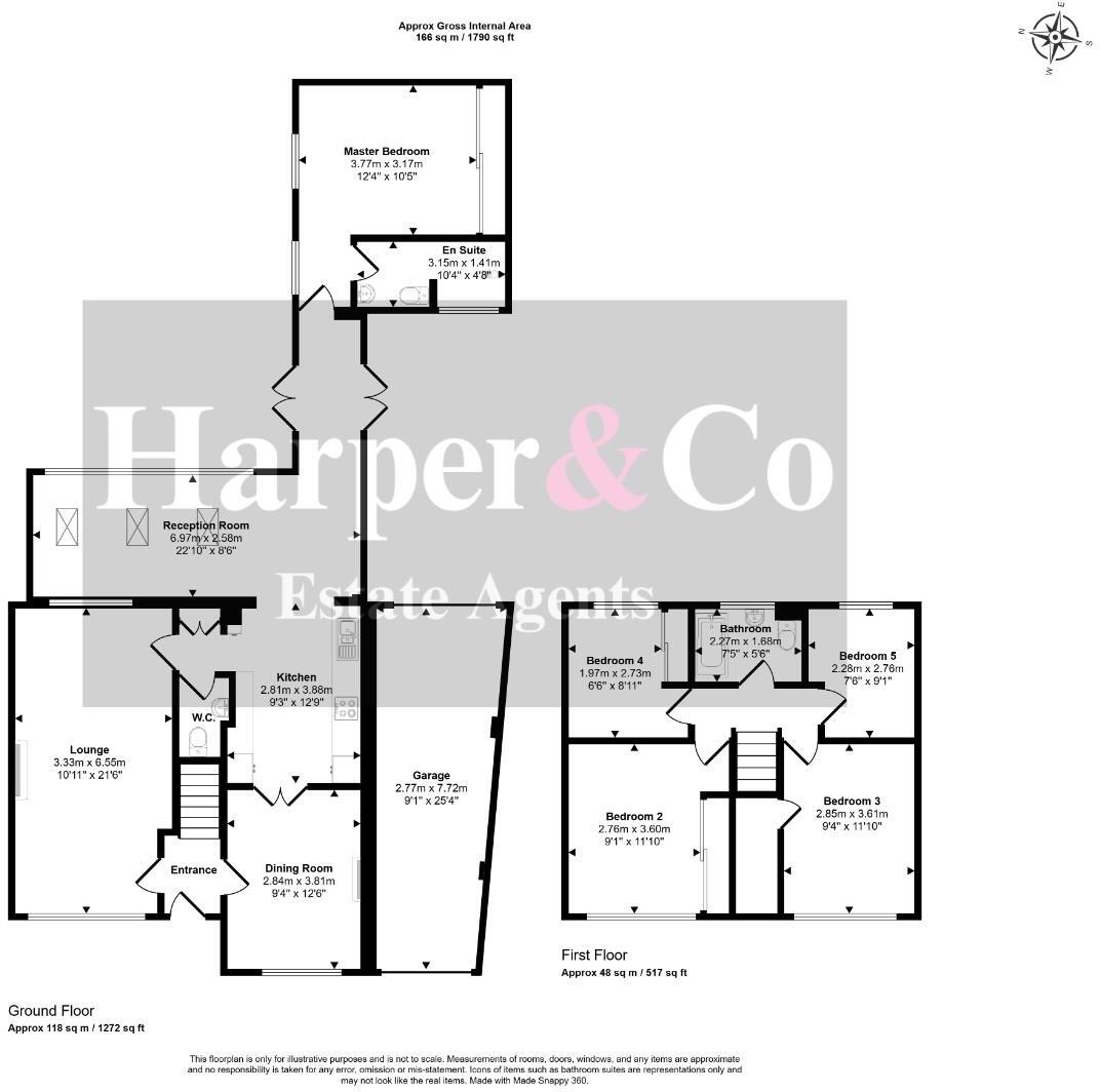 Ludham Grove, Elm Tree, Stockton-On-Tees, TS19 0XH floorplan