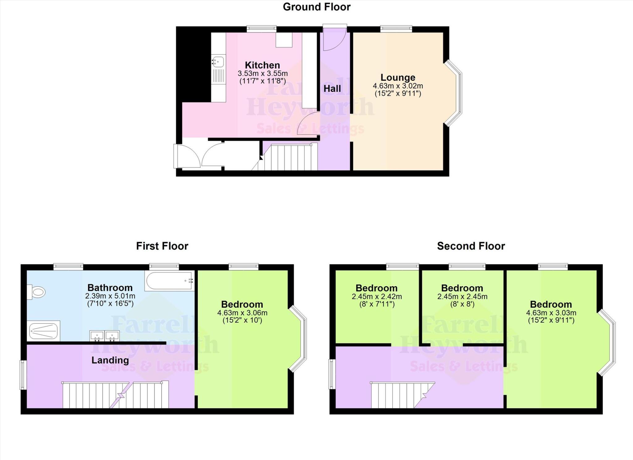 Edward Street, Morecambe floorplan