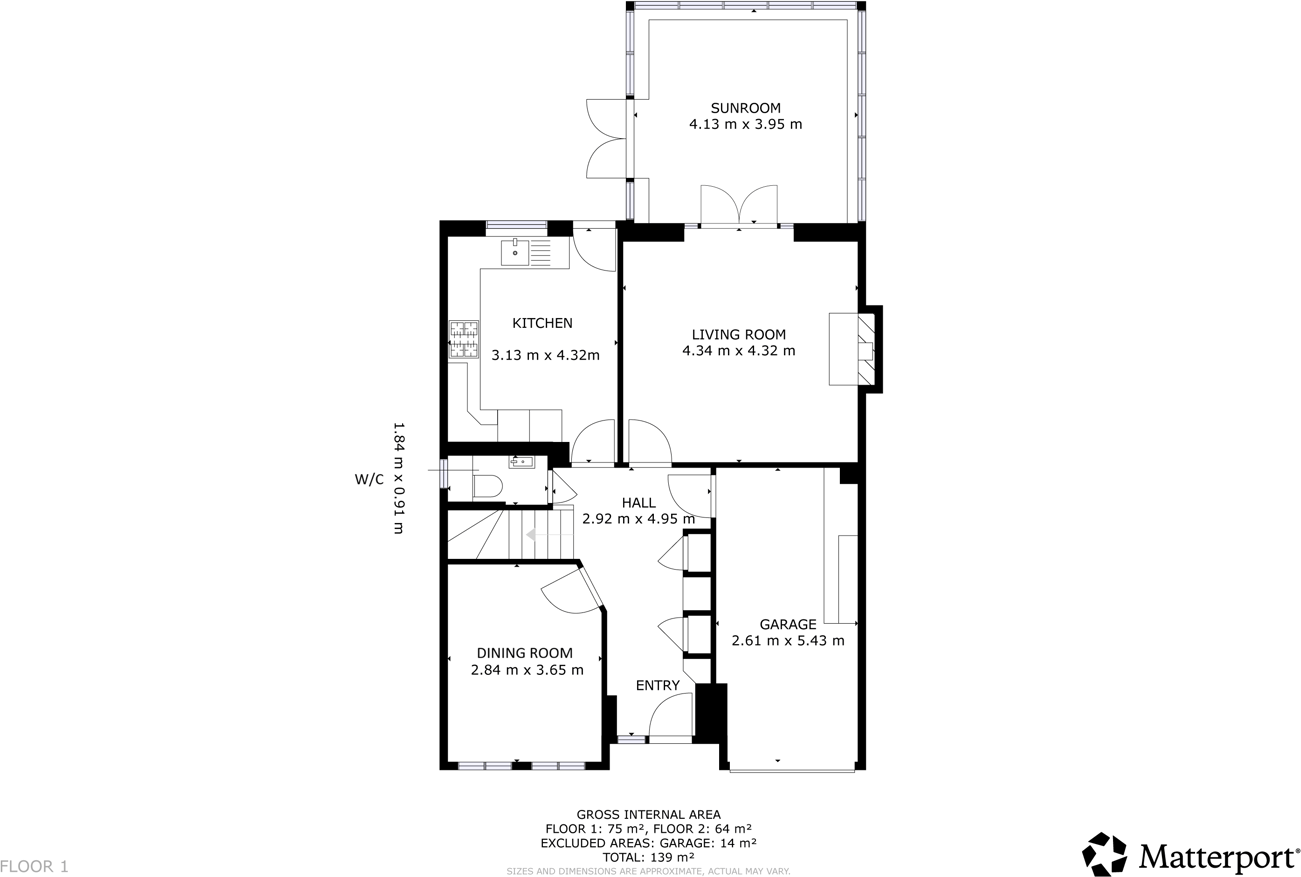Whisperwood Drive, Balby, Doncaster, DN4 floorplan