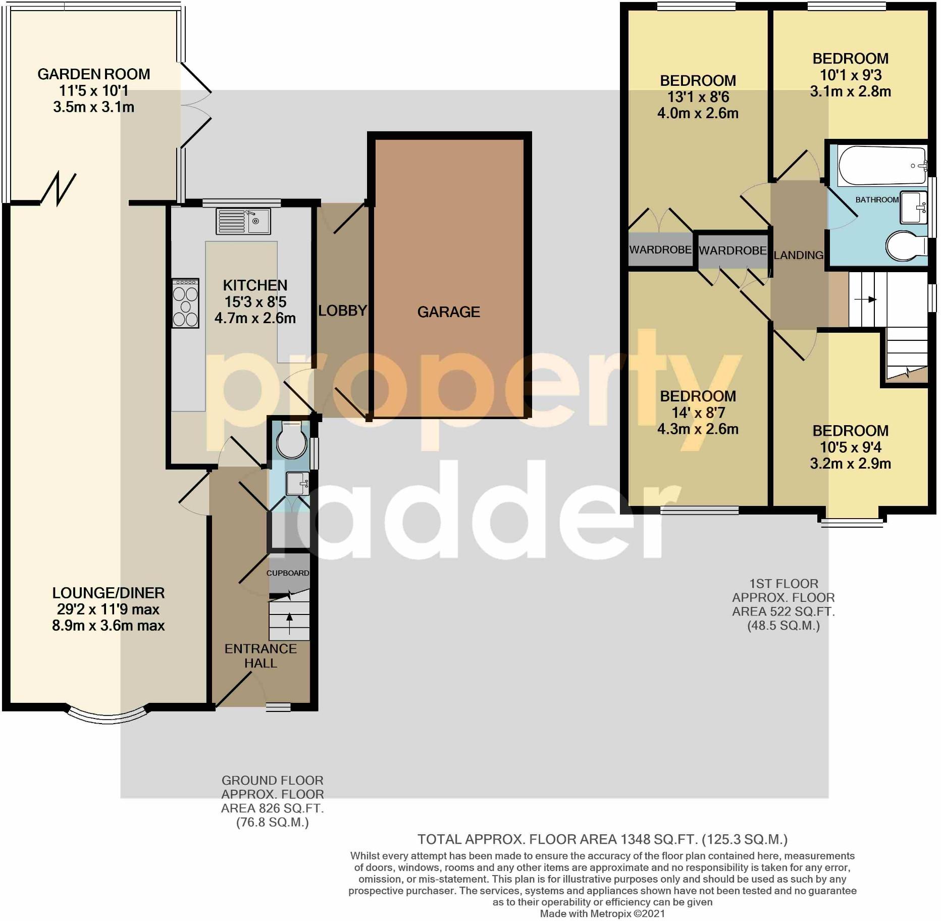 Chestnut Avenue, Spixworth, NR10  floorplan