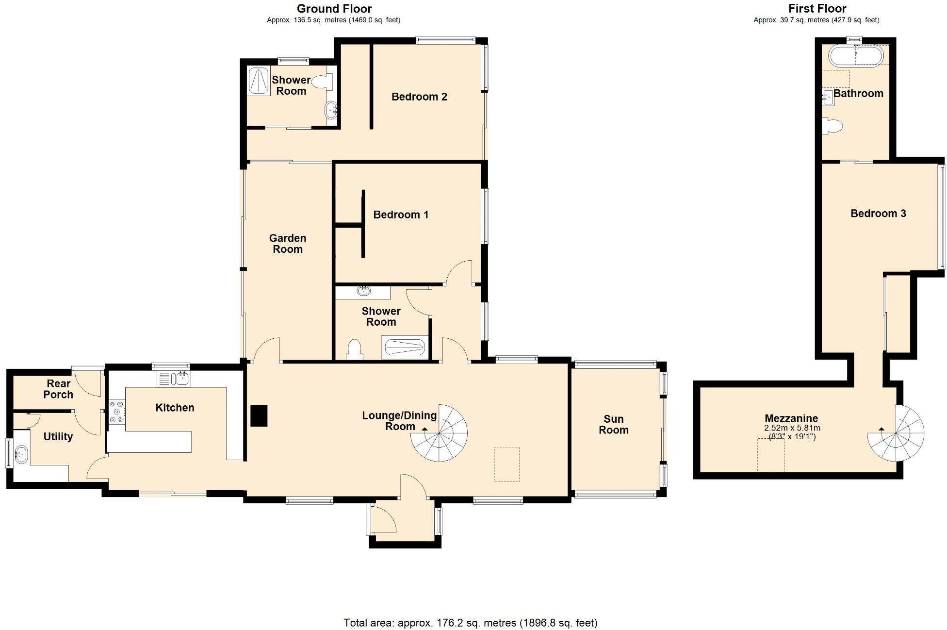 1 Ardmore, Dunvegan, Isle Of Skye, IV55 8ZJ floorplan