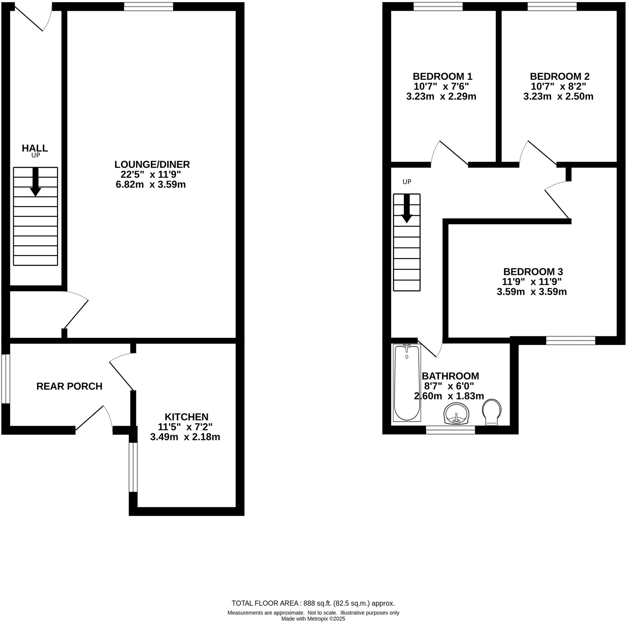 143 Church Road, Emneth, Wisbech, Cambridgeshire PE14 8AF floorplan