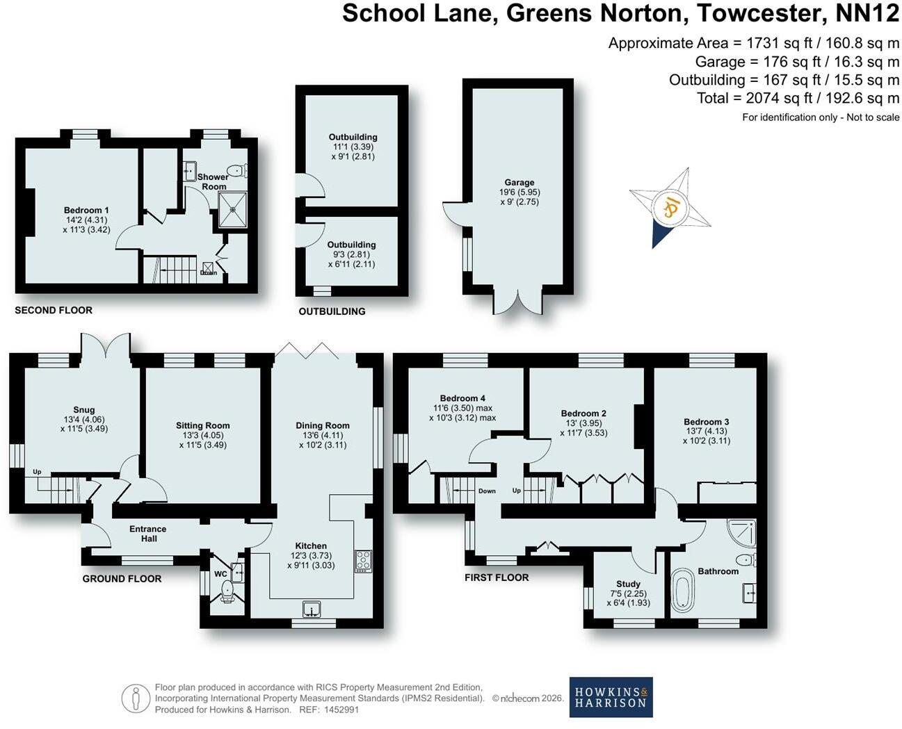 School Lane, Greens Norton, NN12 floorplan