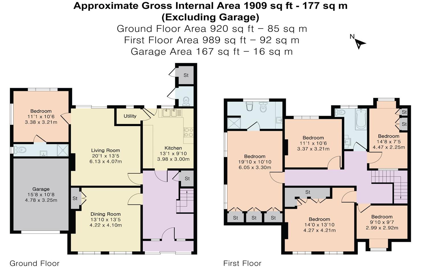 Woodcote Road, Caversham Heights, Reading floorplan