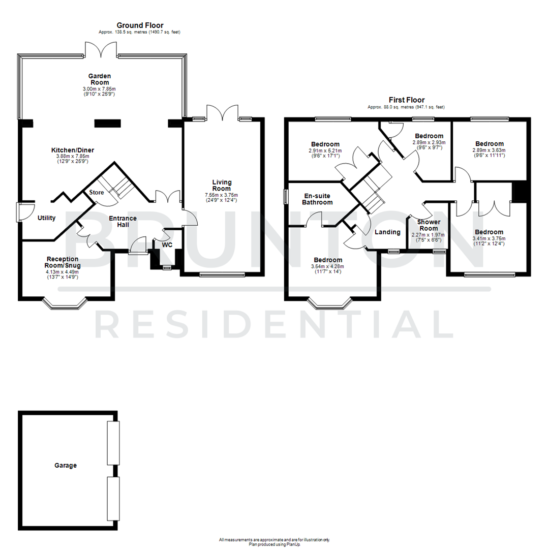 Eglingham Close, Morpeth, NE61 floorplan