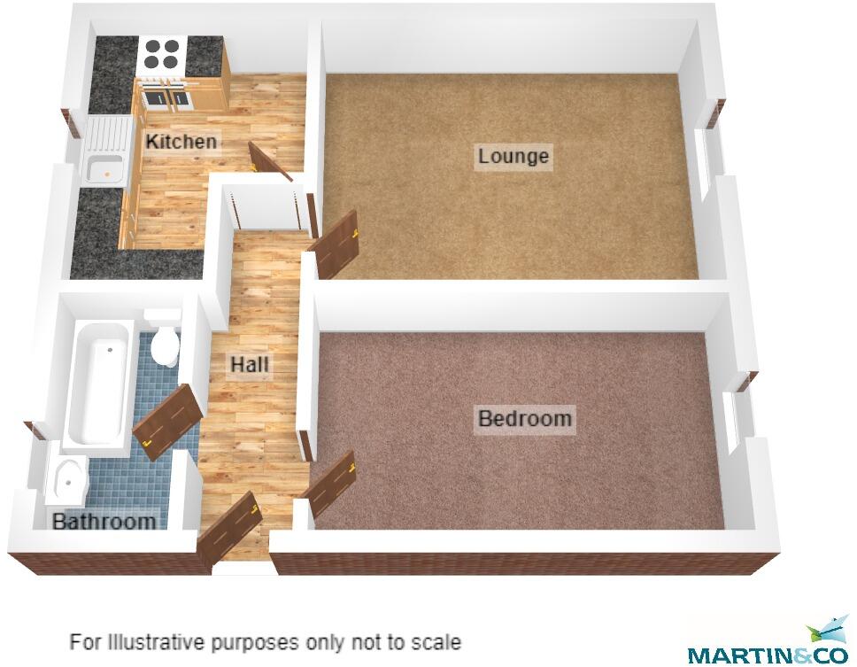 Lakefield Close, Hall Green floorplan