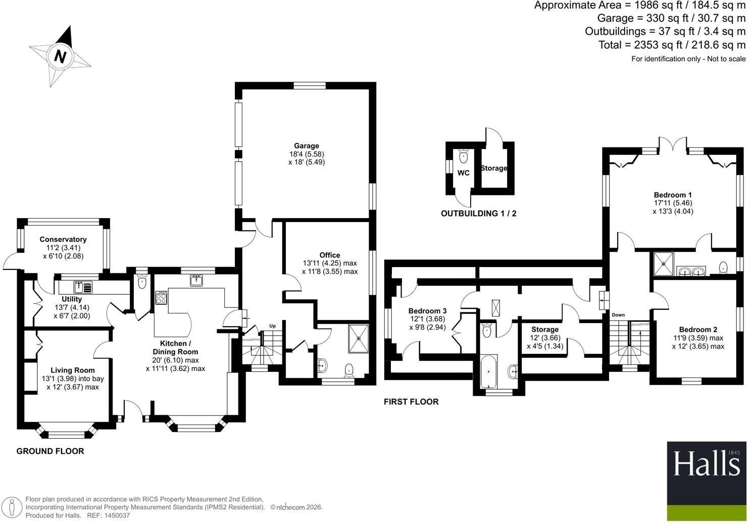 Welshampton, Nr Ellesmere. floorplan
