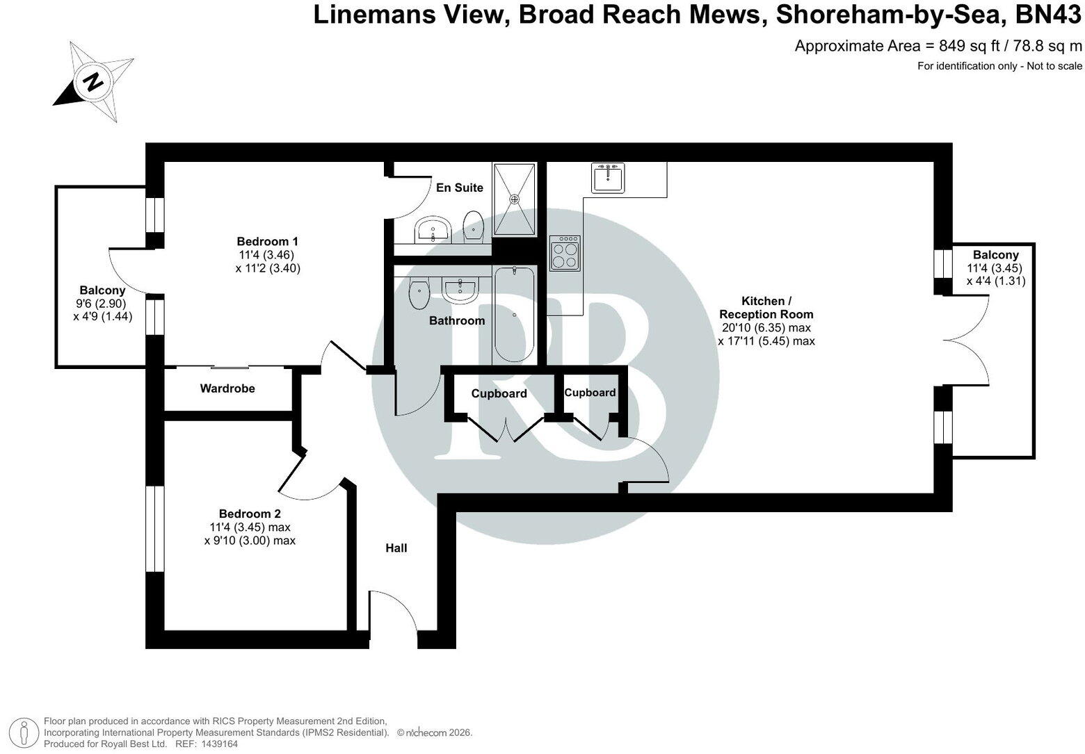 Broad Reach Mews, Shoreham-by-sea, BN43 5EH floorplan