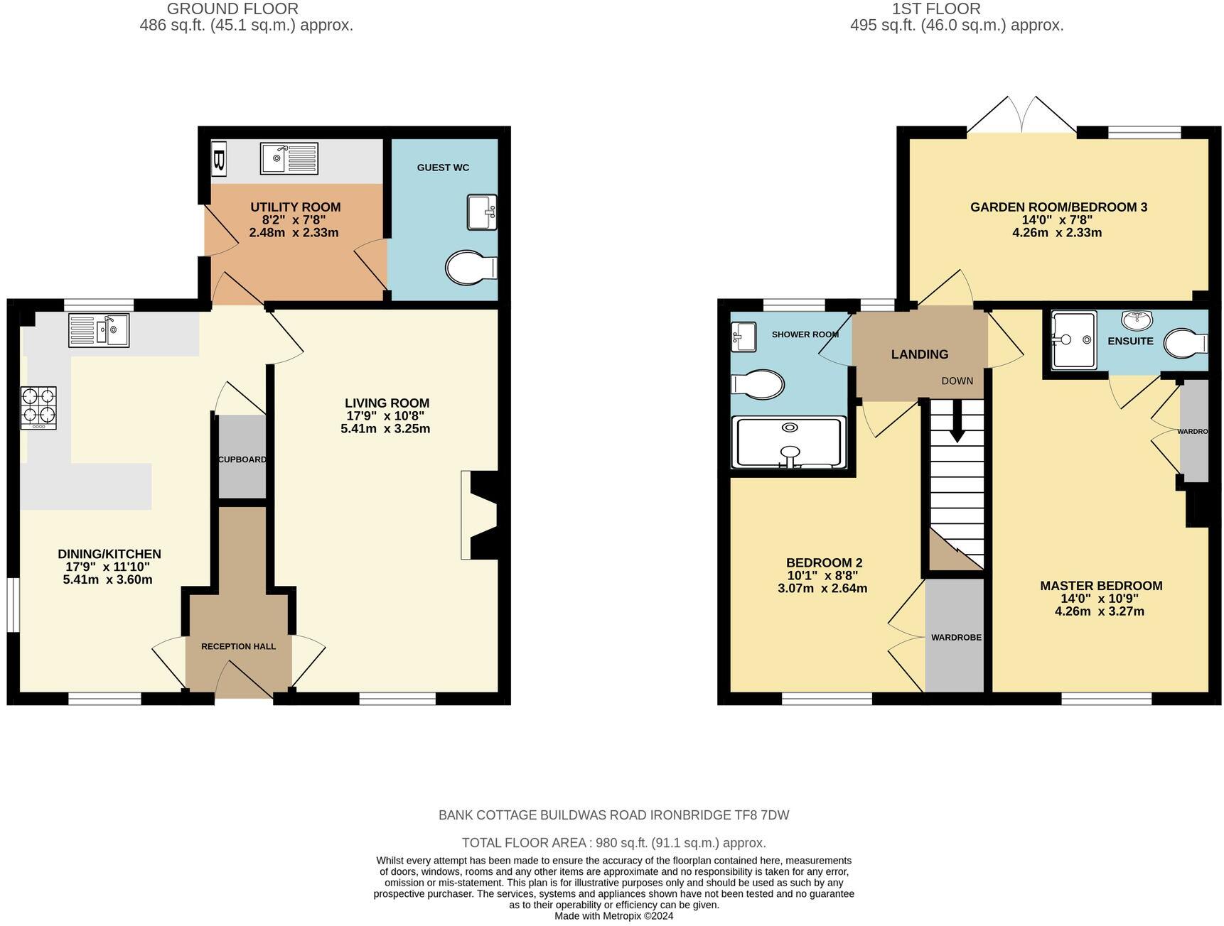 Buildwas Road, Ironbridge, TF8 floorplan