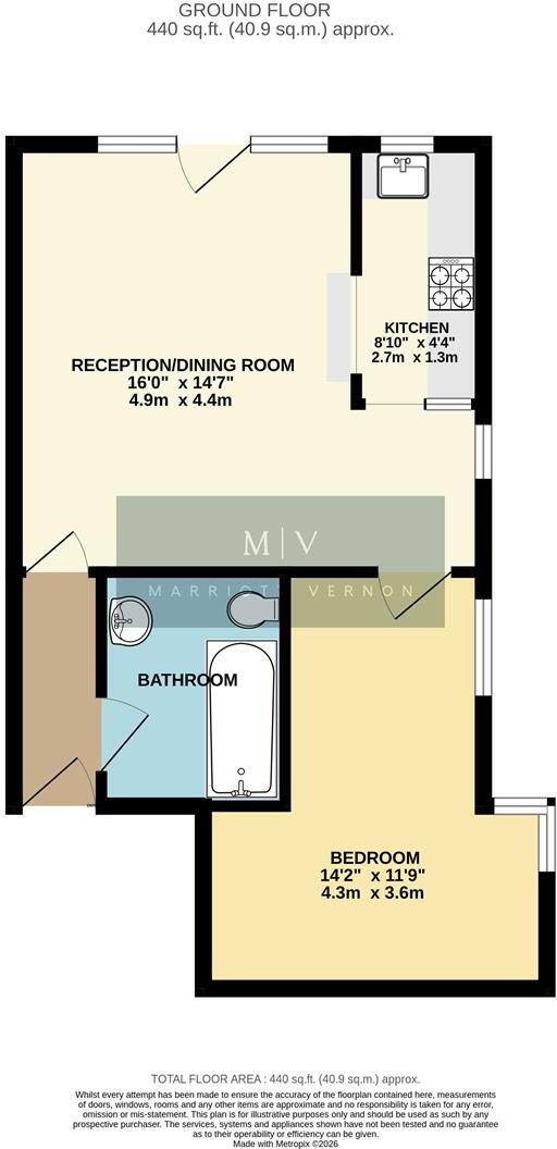 St. Augustines Avenue, South Croydon floorplan