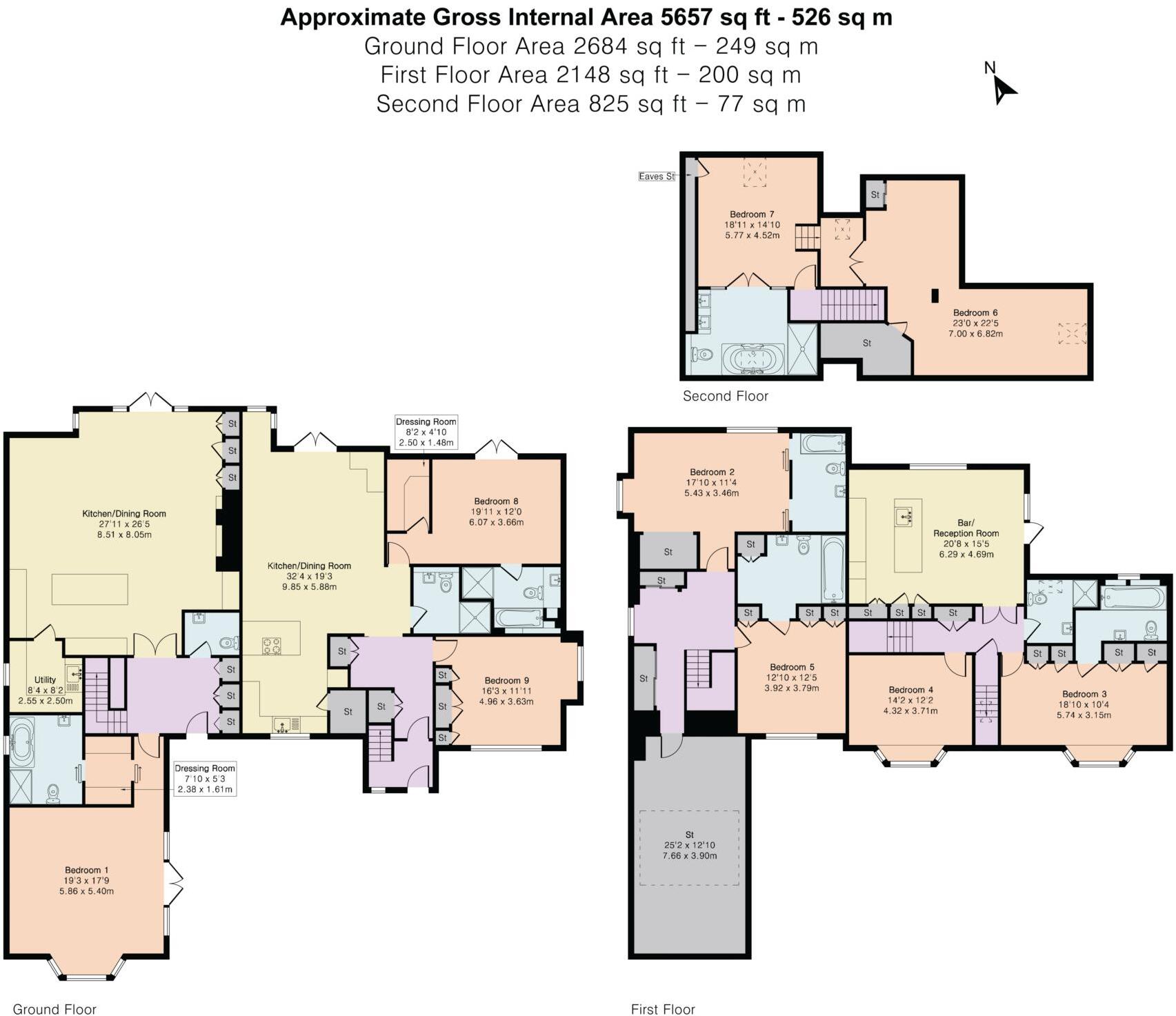 Iffley Turn, Oxford floorplan