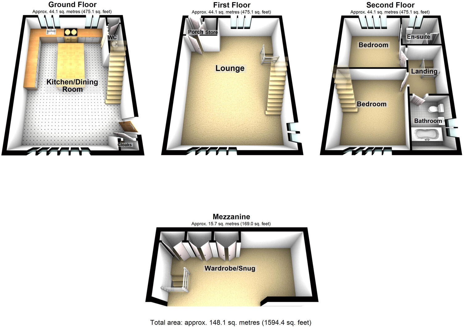 Carr Farm, Carr Lane, Diggle, Saddleworth floorplan