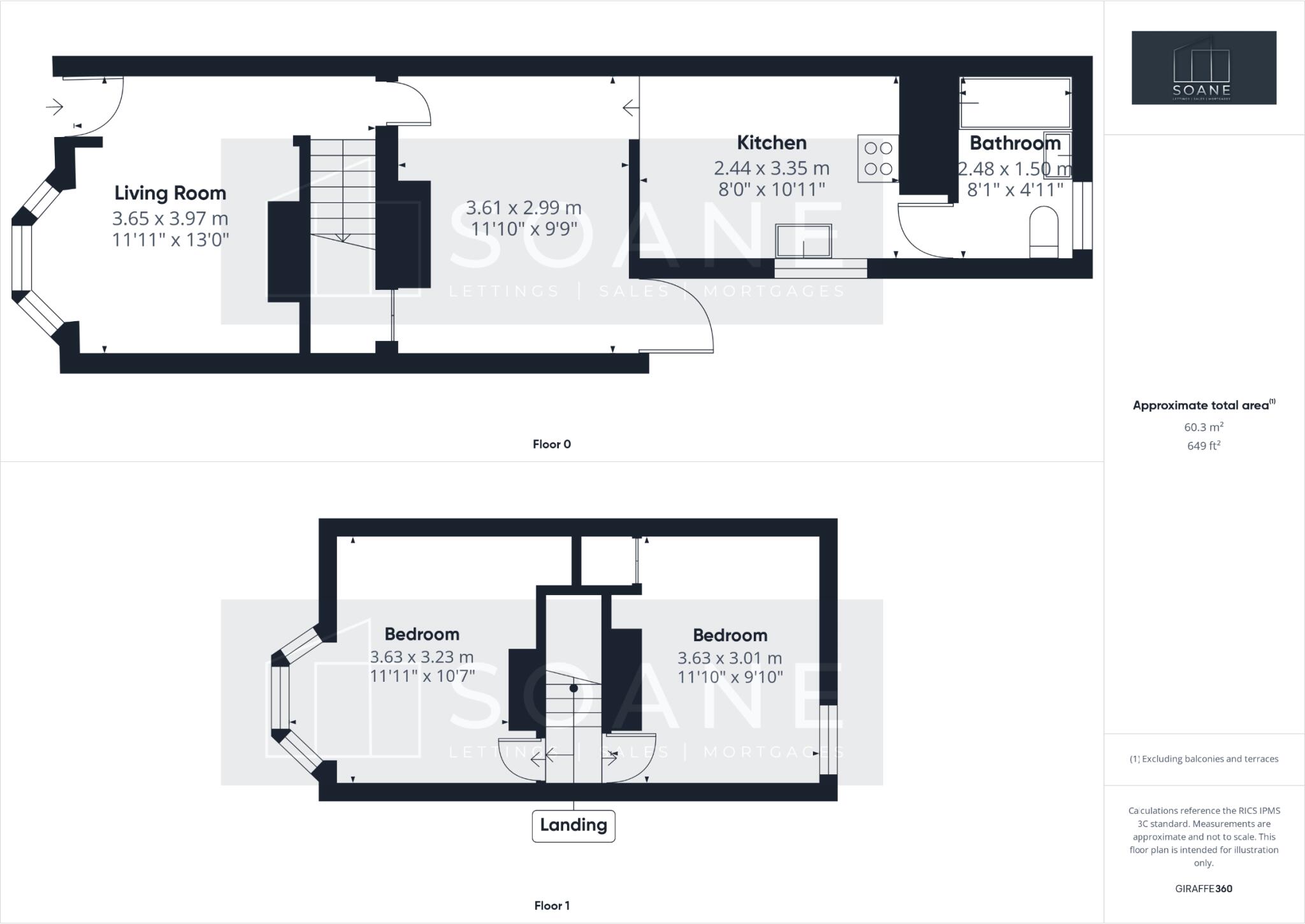 Power Road, Fratton floorplan