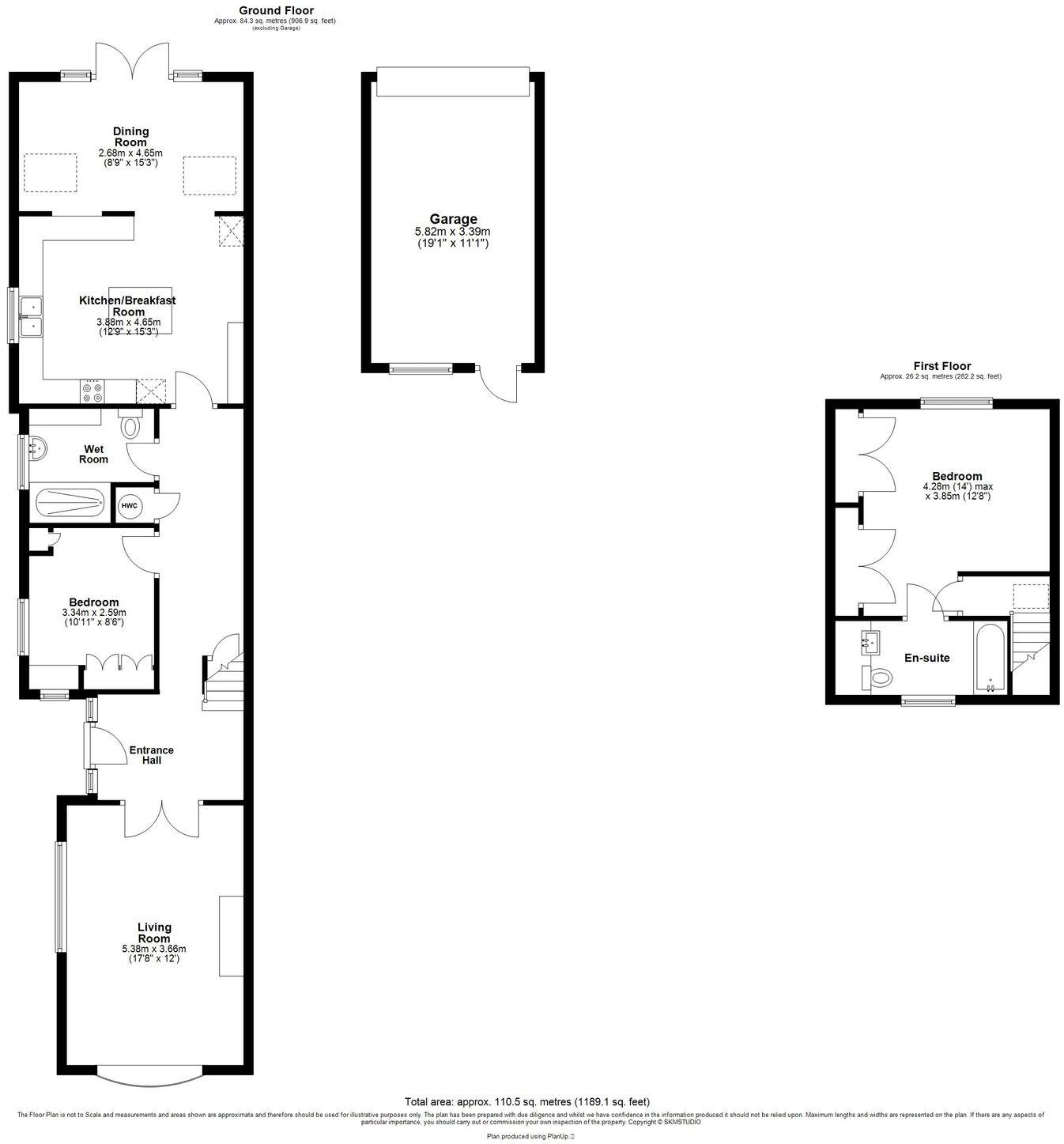 Moor End, Eaton Bray, LU6 floorplan