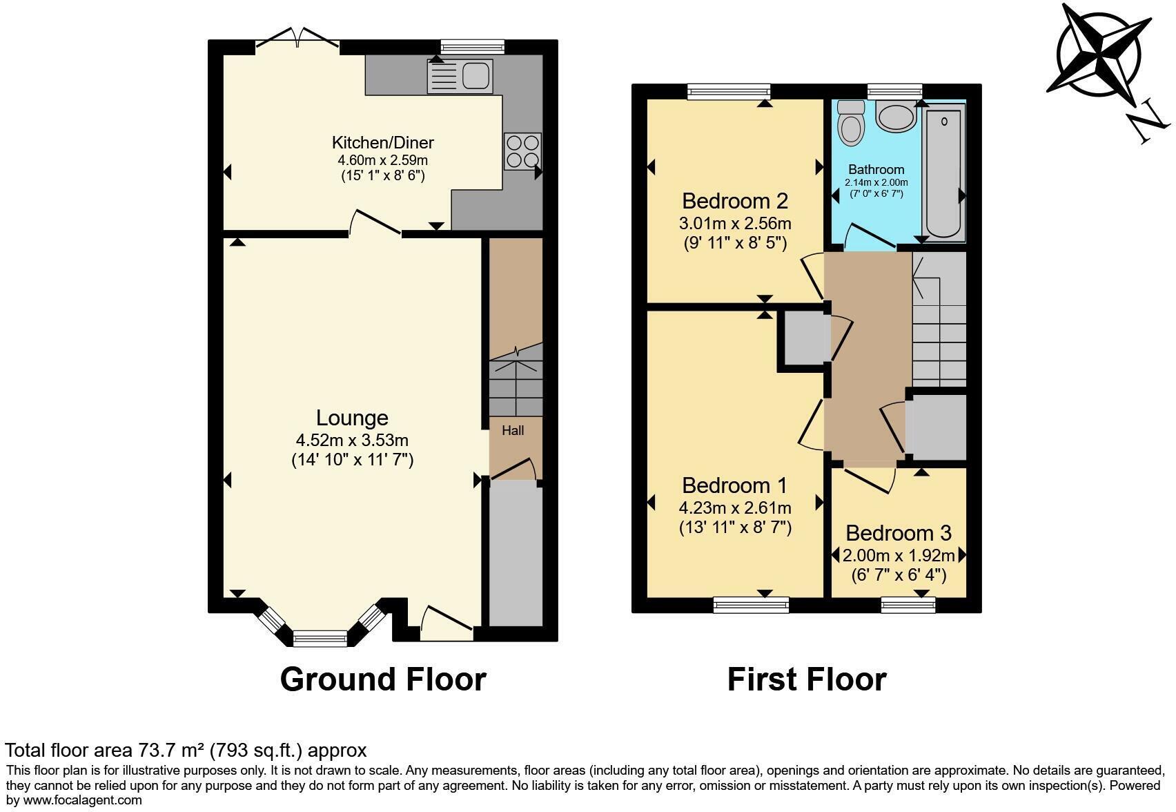 Rose Close, Liverpool, L26 floorplan