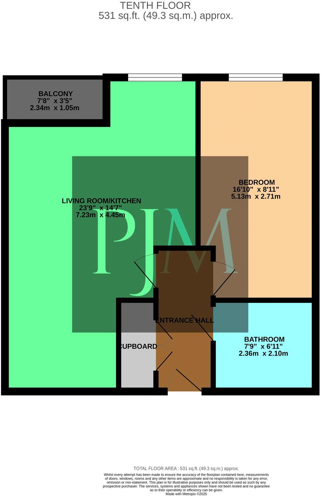 Britton House, 21 Lord Street, Green Quarter, Manchester City Centre, M4 floorplan