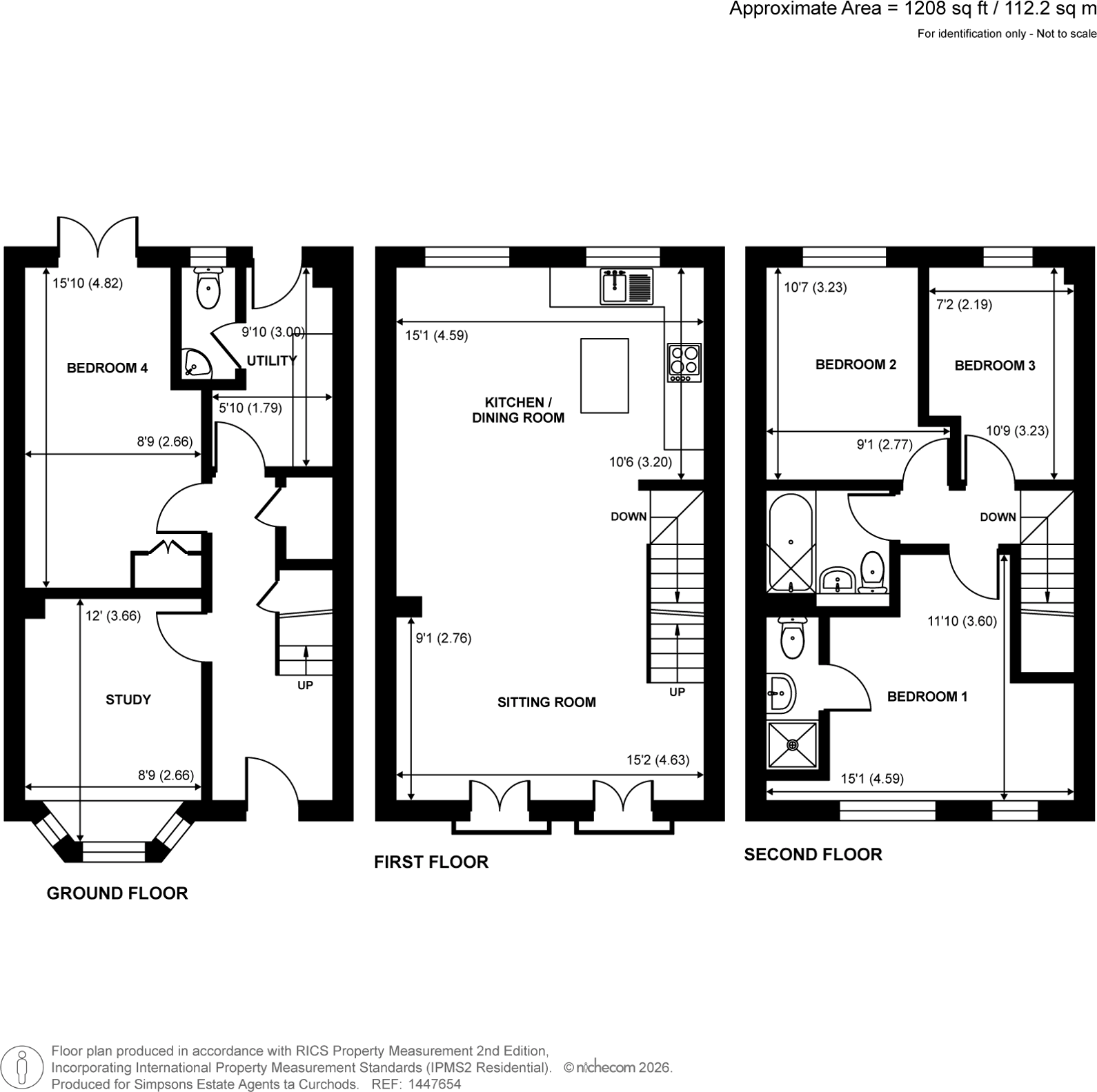 White Rose Lane, Woking, GU22 floorplan