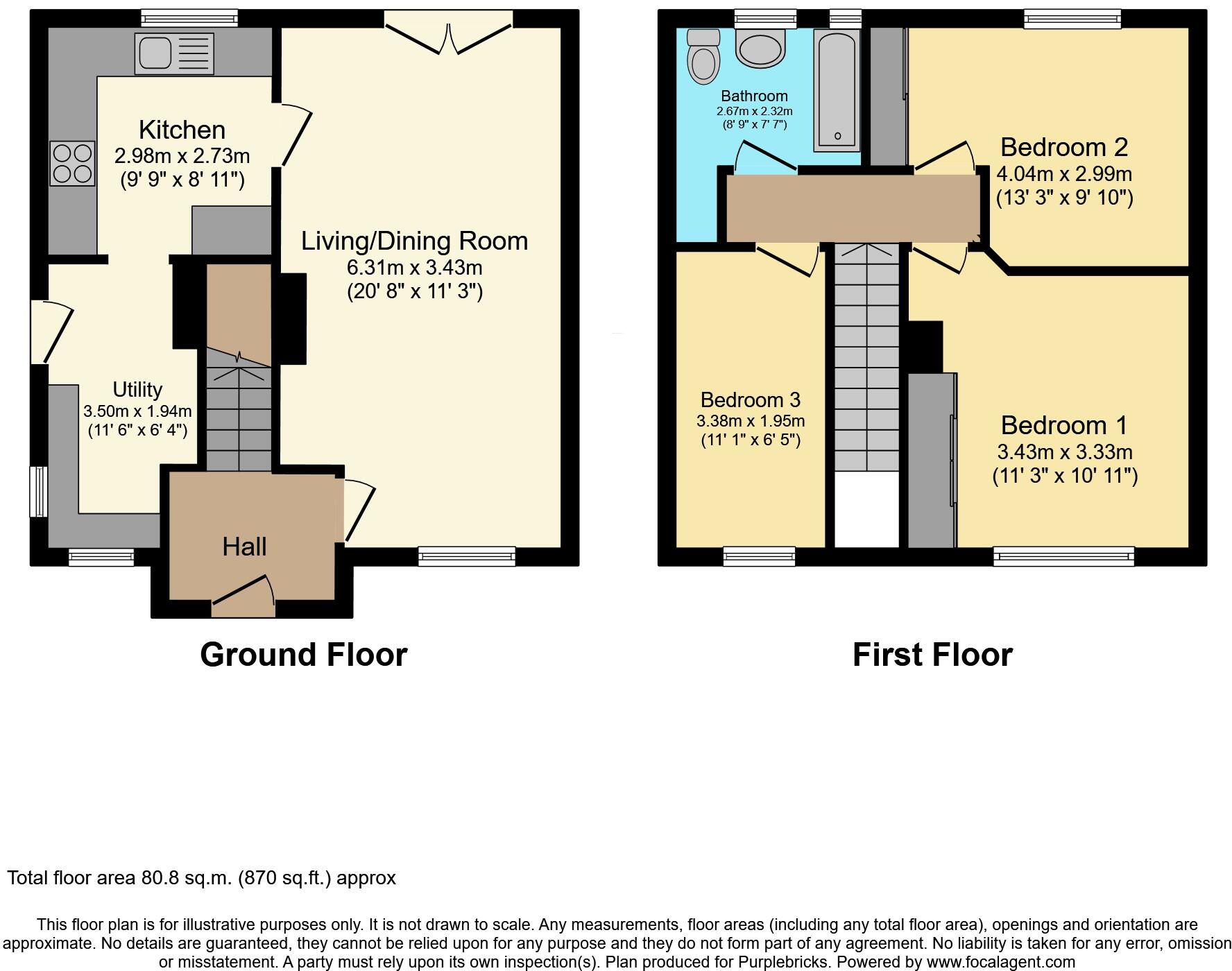 High Ridge Park, Rothwell, LS26 floorplan