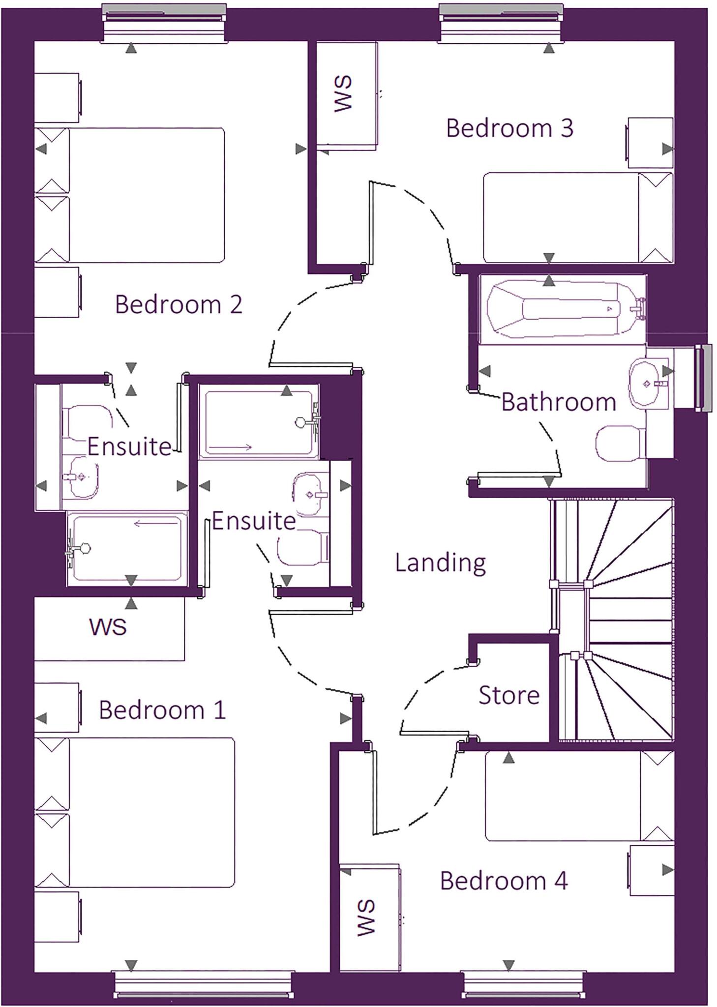 Nuneaton,
Warwickshire,
CV11 4DE floorplan