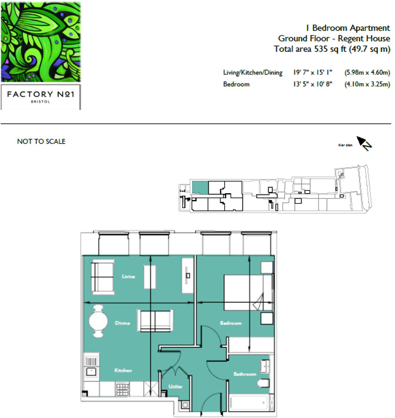 Bedminster, Regent House, BS3 floorplan
