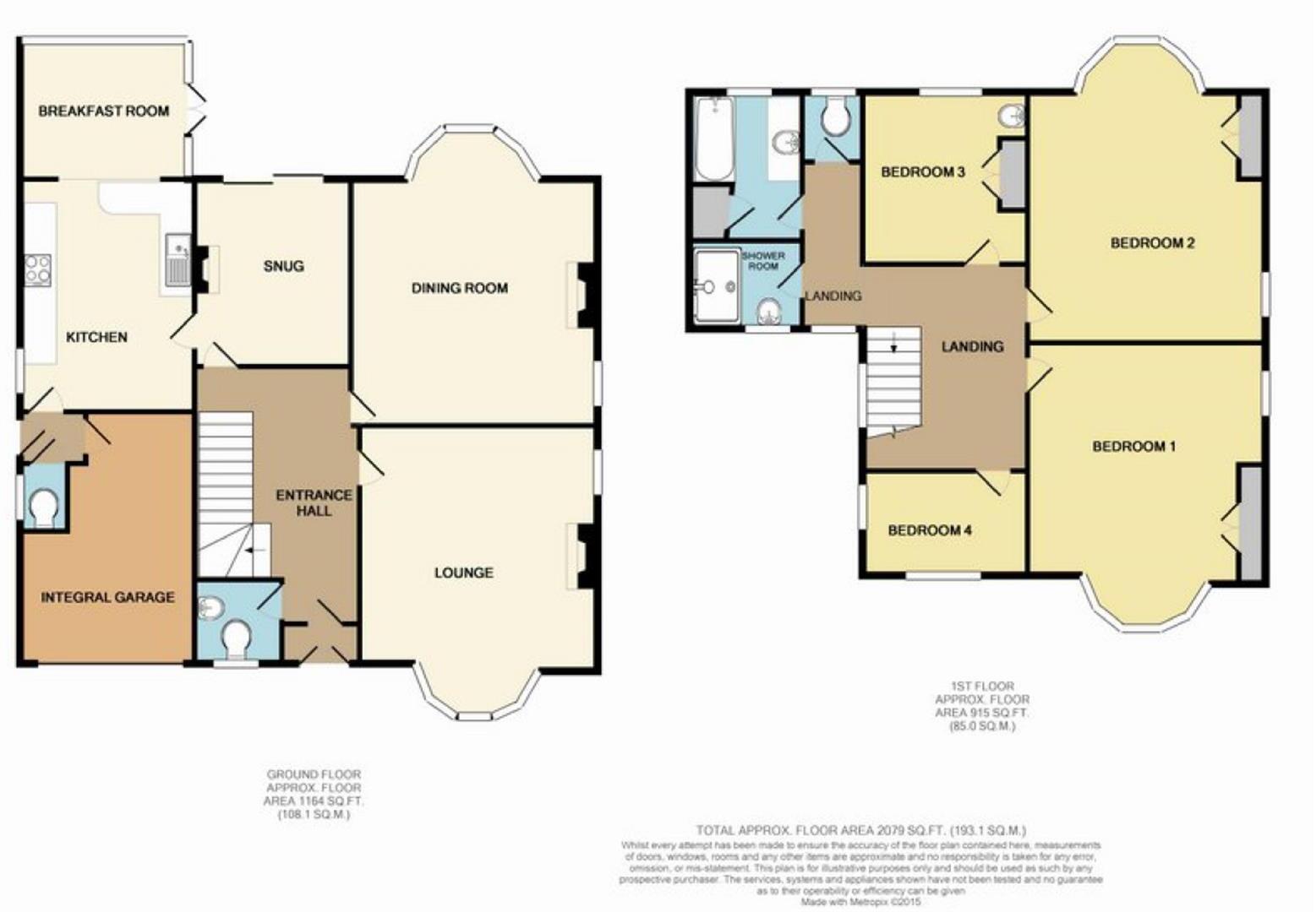 Ryecroft Way, Wooler floorplan
