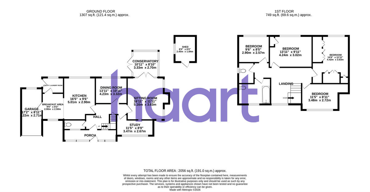 The Street, Ashford floorplan