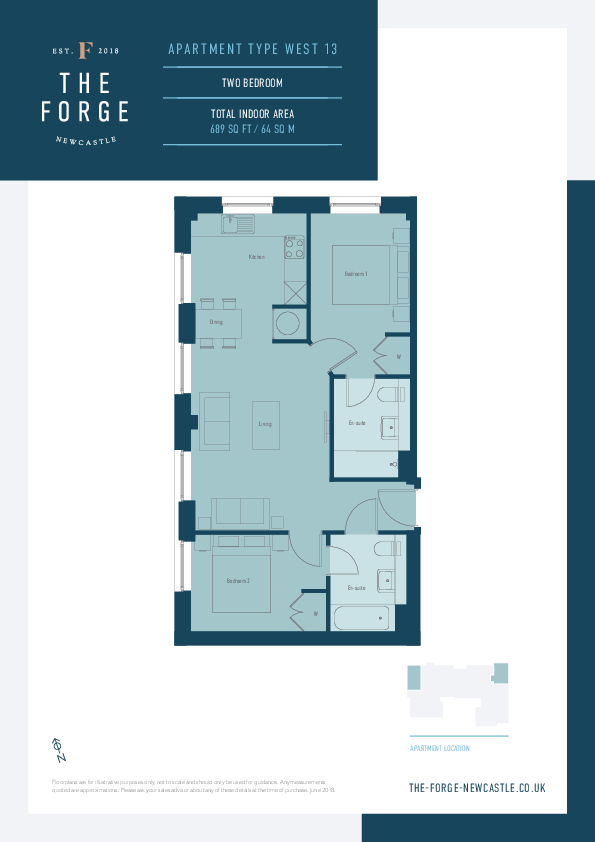 The Forge, Newcastle Newcastle upon Tyne NE1 floorplan