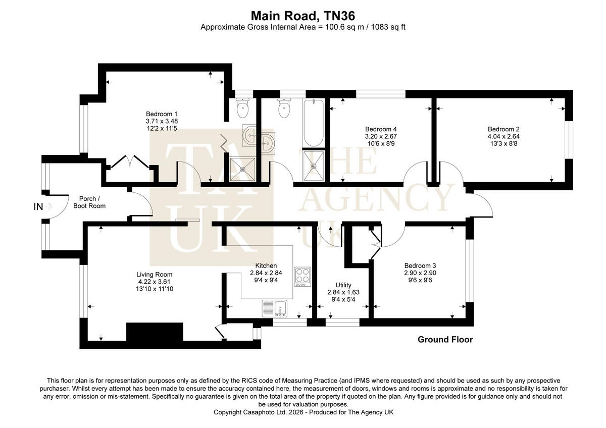 Main Road, Icklesham, East Sussex, TN36 floorplan