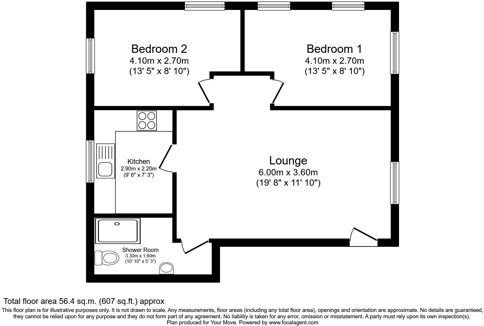 Freemens Way, Deal, Kent, CT14 floorplan
