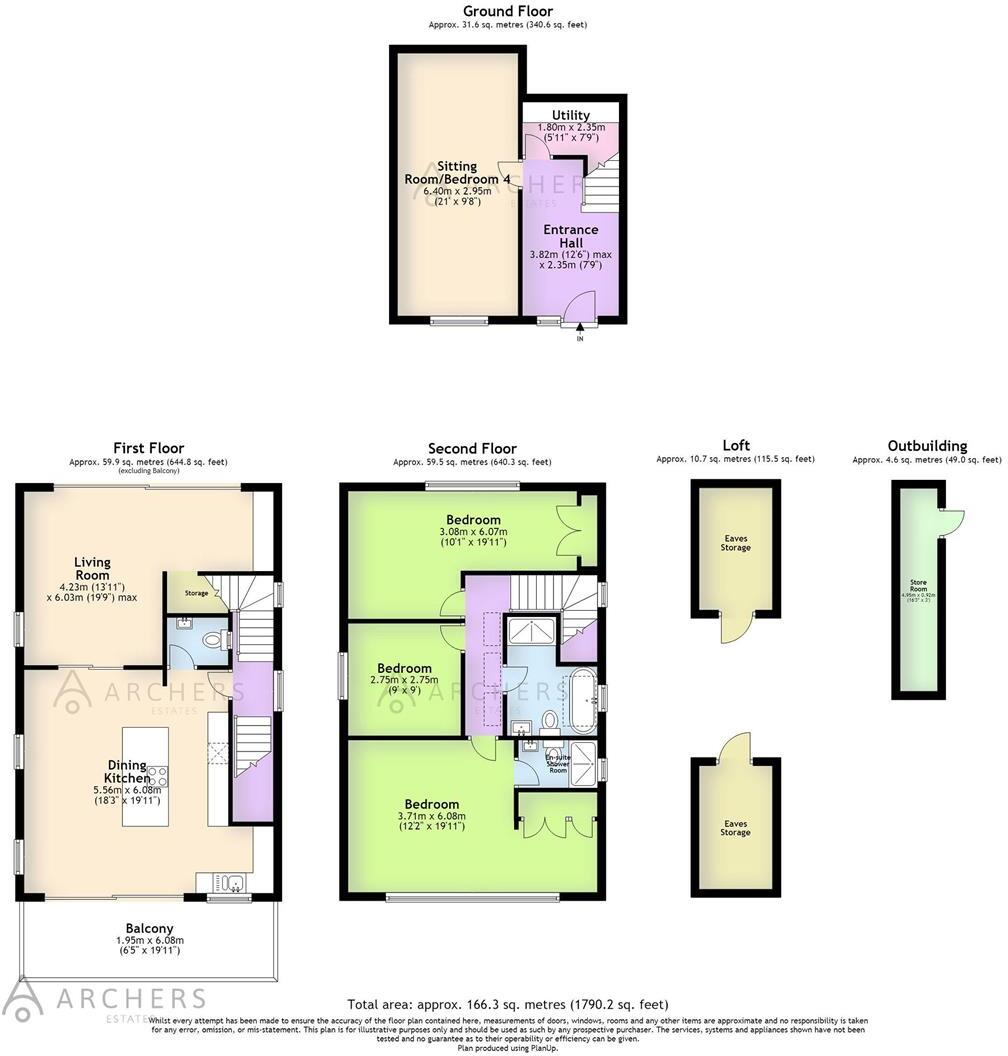 Carsick View Road, Fulwood, Sheffield floorplan
