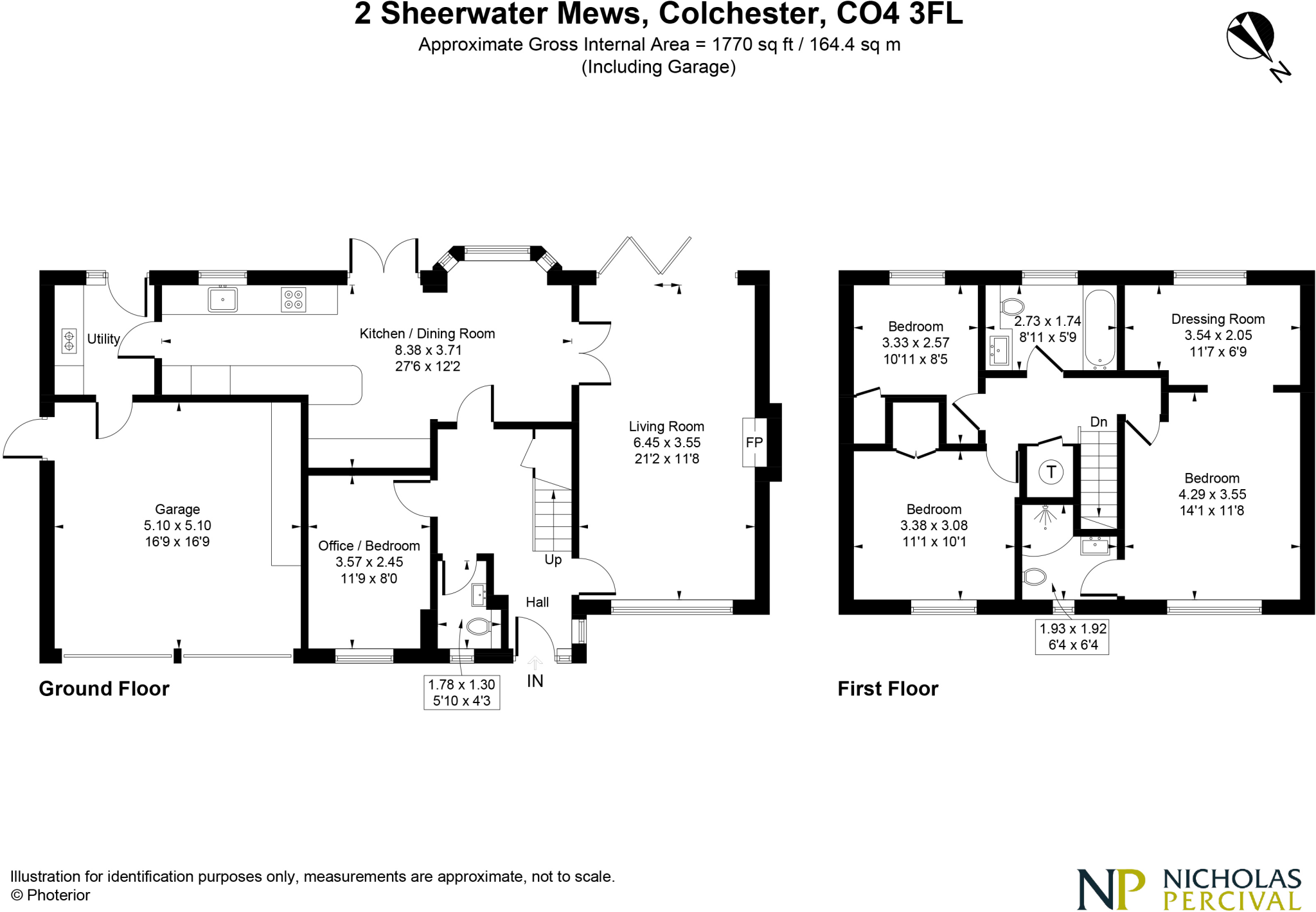 2, Sheerwater Mews, Colchester floorplan