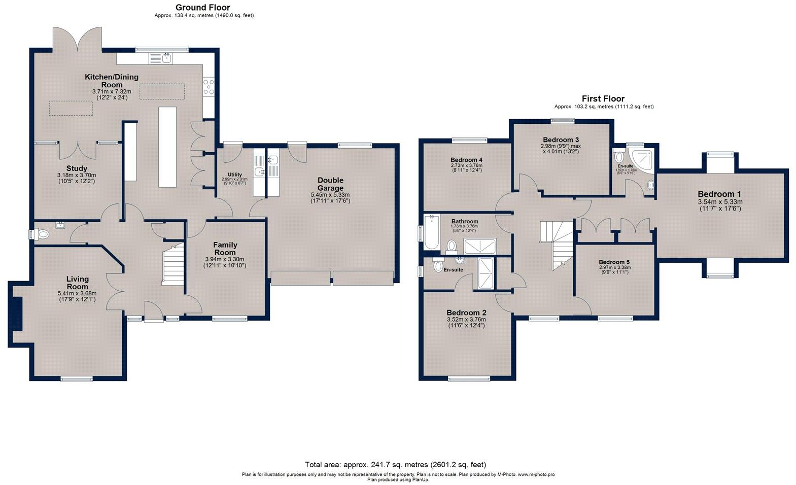 Hillfield Road, Oundle, Northamptonshire, PE8 floorplan