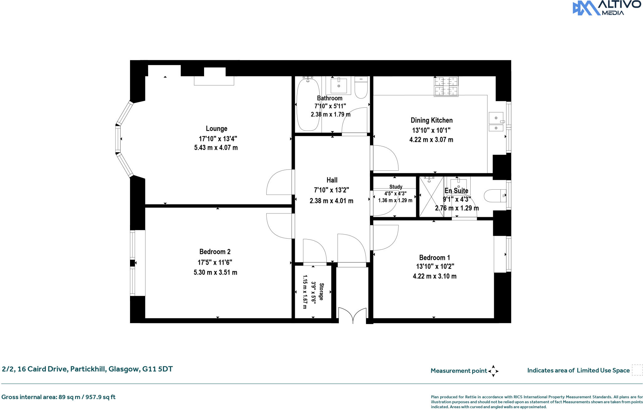 Caird Drive, Partickhill, Glasgow floorplan